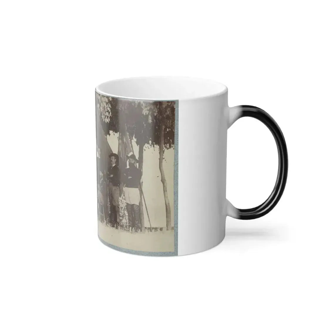 Brig. General J. H. Ledlie and Staff (U.S. Civil War) Color Changing Coffee Mug 11oz - Go Mug Yourself