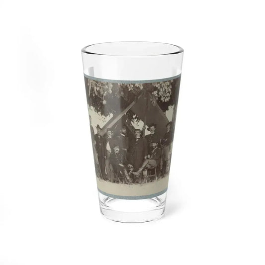 Brig. General J. H. Ledlie And Staff (U.S. Civil War) Pint Glass 16oz 16oz - Go Mug Yourself
