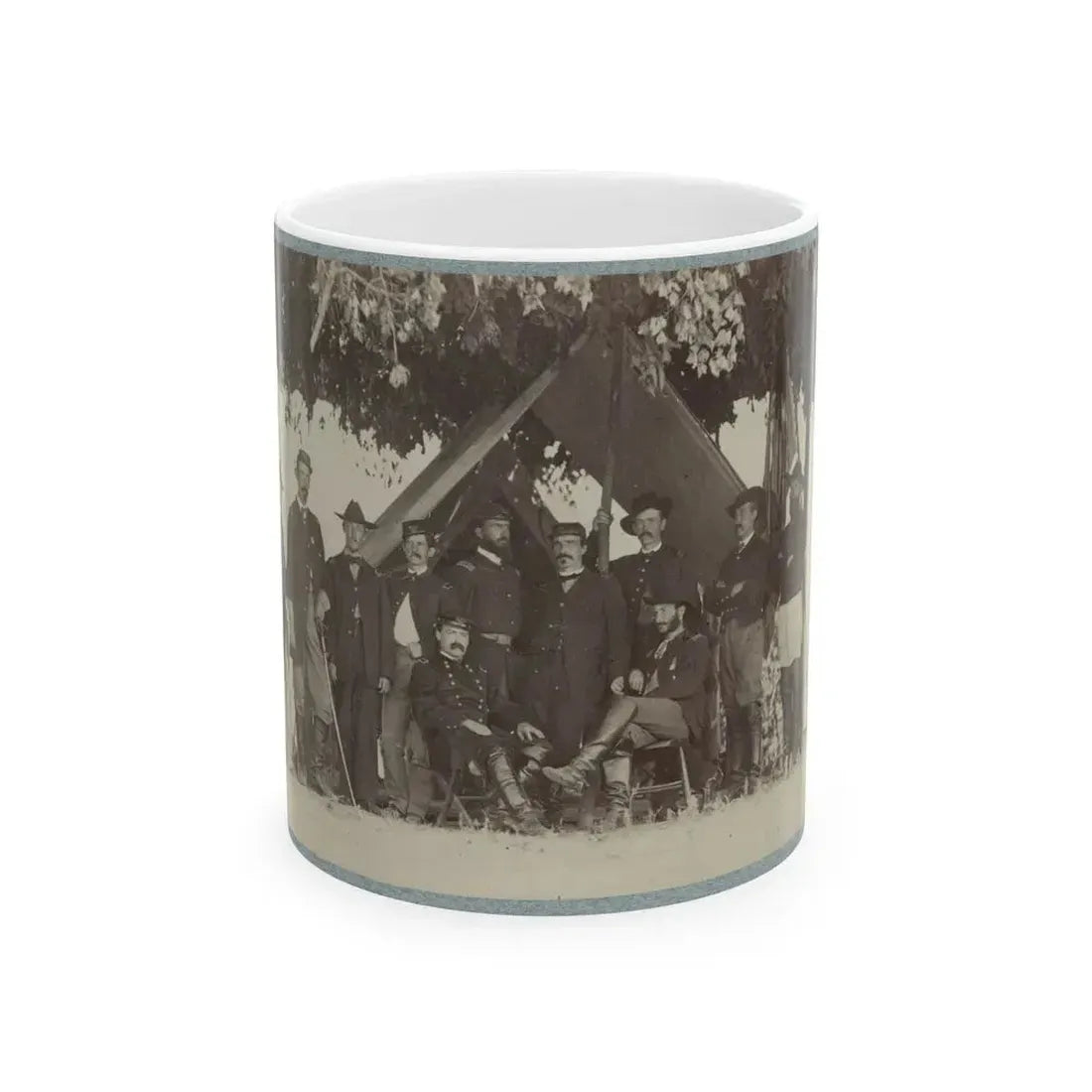 Brig. General J. H. Ledlie And Staff (U.S. Civil War) White Coffee Mug 11oz - Go Mug Yourself