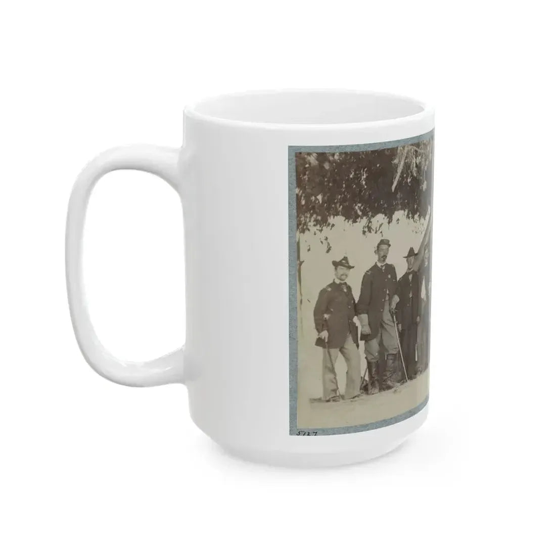Brig. General J. H. Ledlie And Staff (U.S. Civil War) White Coffee Mug - Go Mug Yourself