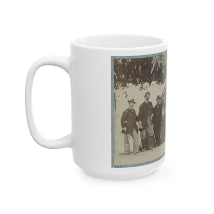 Brig. General J. H. Ledlie And Staff (U.S. Civil War) White Coffee Mug - Go Mug Yourself