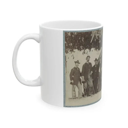 Brig. General J. H. Ledlie And Staff (U.S. Civil War) White Coffee Mug - Go Mug Yourself