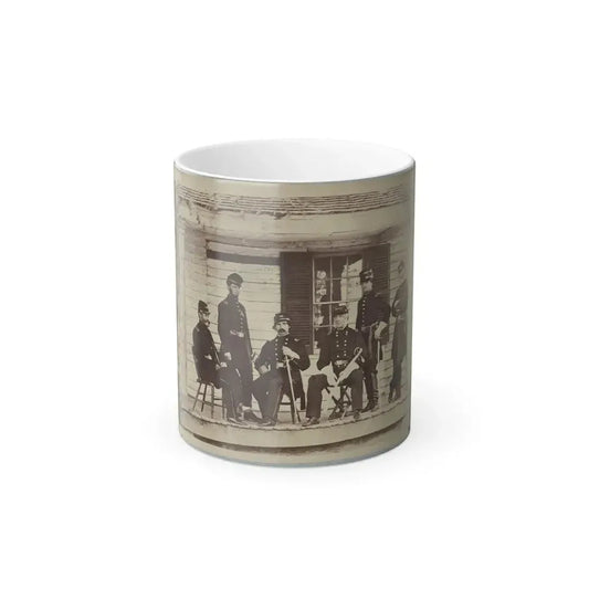 Brig. General J. S. Wadsworth and Staff (U.S. Civil War) Color Changing Coffee Mug 11oz Default Title 11oz - Go Mug Yourself