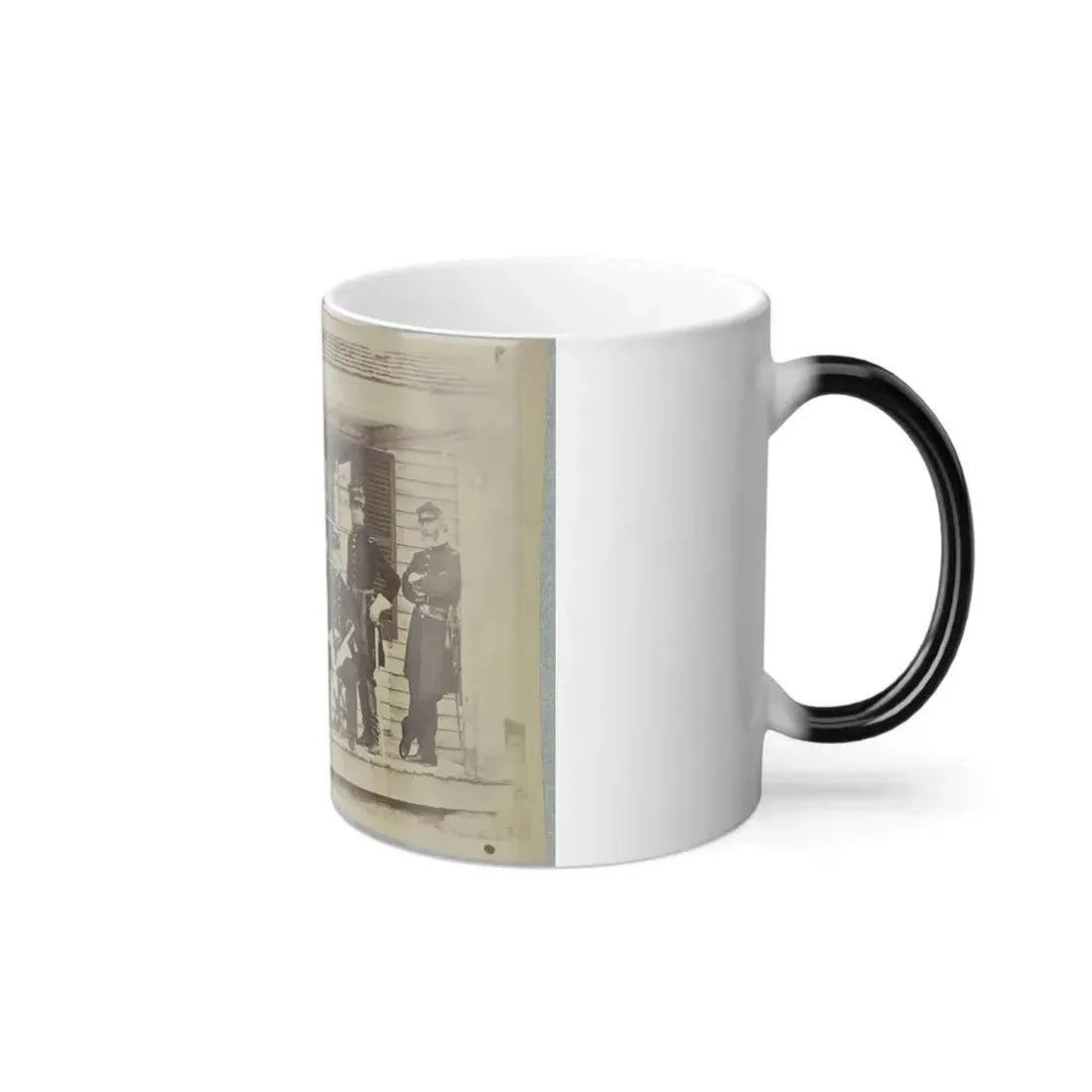 Brig. General J. S. Wadsworth and Staff (U.S. Civil War) Color Changing Coffee Mug 11oz - Go Mug Yourself