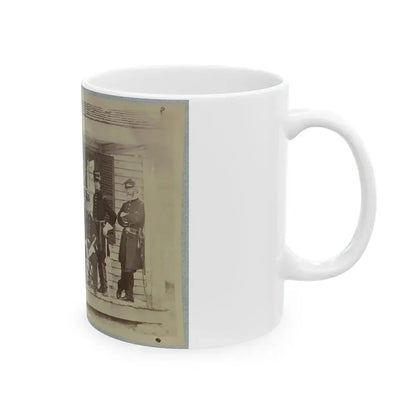 Brig. General J. S. Wadsworth And Staff (U.S. Civil War) White Coffee Mug - Go Mug Yourself