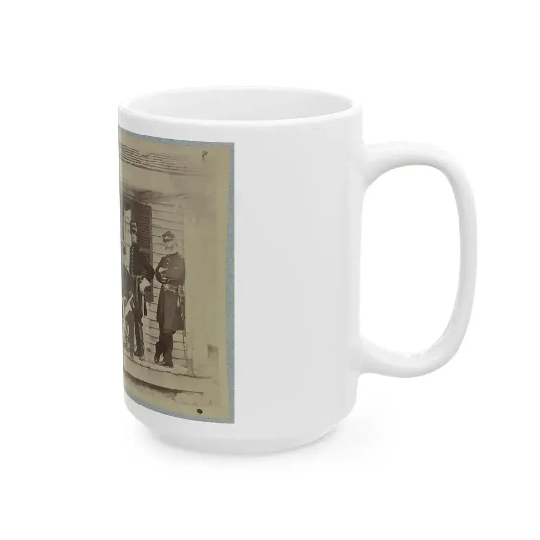 Brig. General J. S. Wadsworth And Staff (U.S. Civil War) White Coffee Mug - Go Mug Yourself