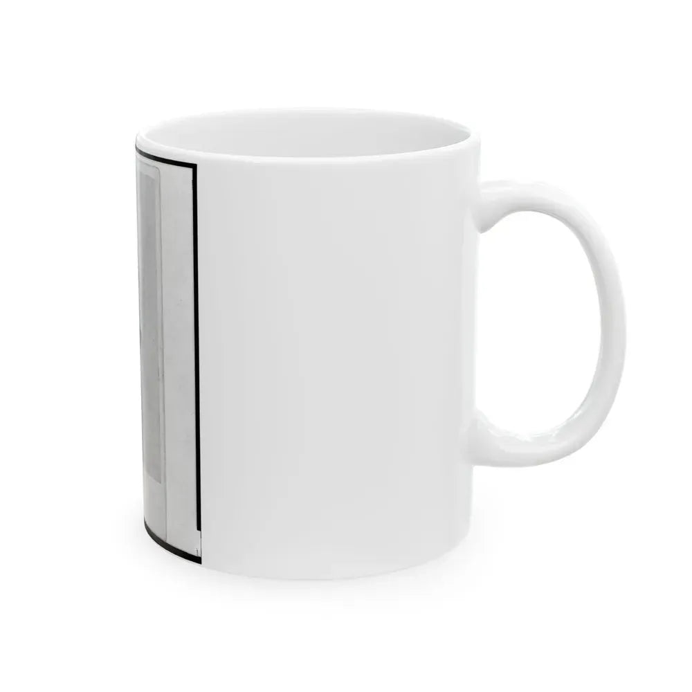 Brig. General John Mcauley Palmer, Union Officer, Bust Portrait, Facing Front (U.S. Civil War) White Coffee Mug - Go Mug Yourself