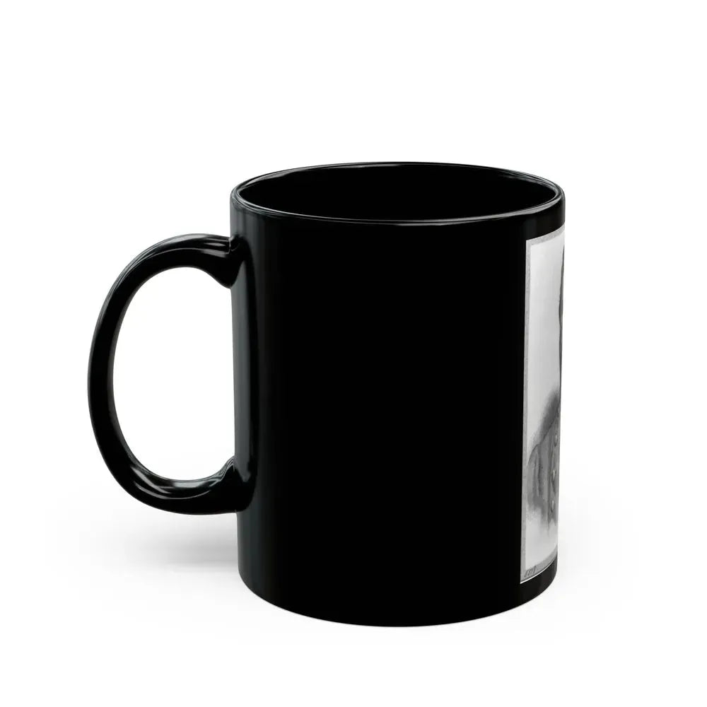 Brig. General Johnson Kelly Duncan, Head-And-Shoulders Portrait, Facing Front (U.S. Civil War) Black Coffee Mug - Go Mug Yourself