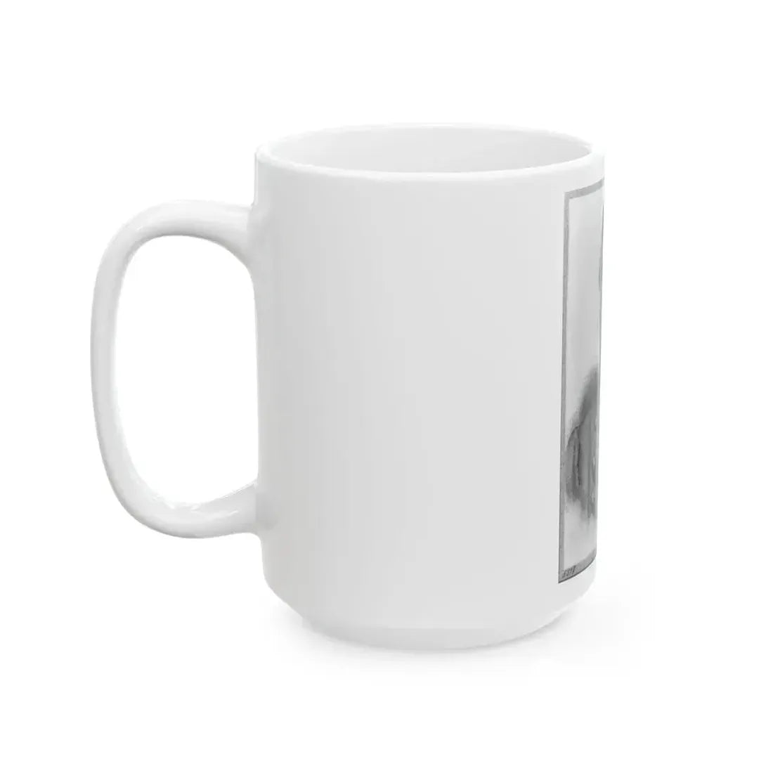 Brig. General Johnson Kelly Duncan, Head-And-Shoulders Portrait, Facing Front (U.S. Civil War) White Coffee Mug - Go Mug Yourself