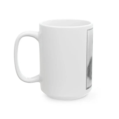 Brig. General Johnson Kelly Duncan, Head-And-Shoulders Portrait, Facing Front (U.S. Civil War) White Coffee Mug - Go Mug Yourself