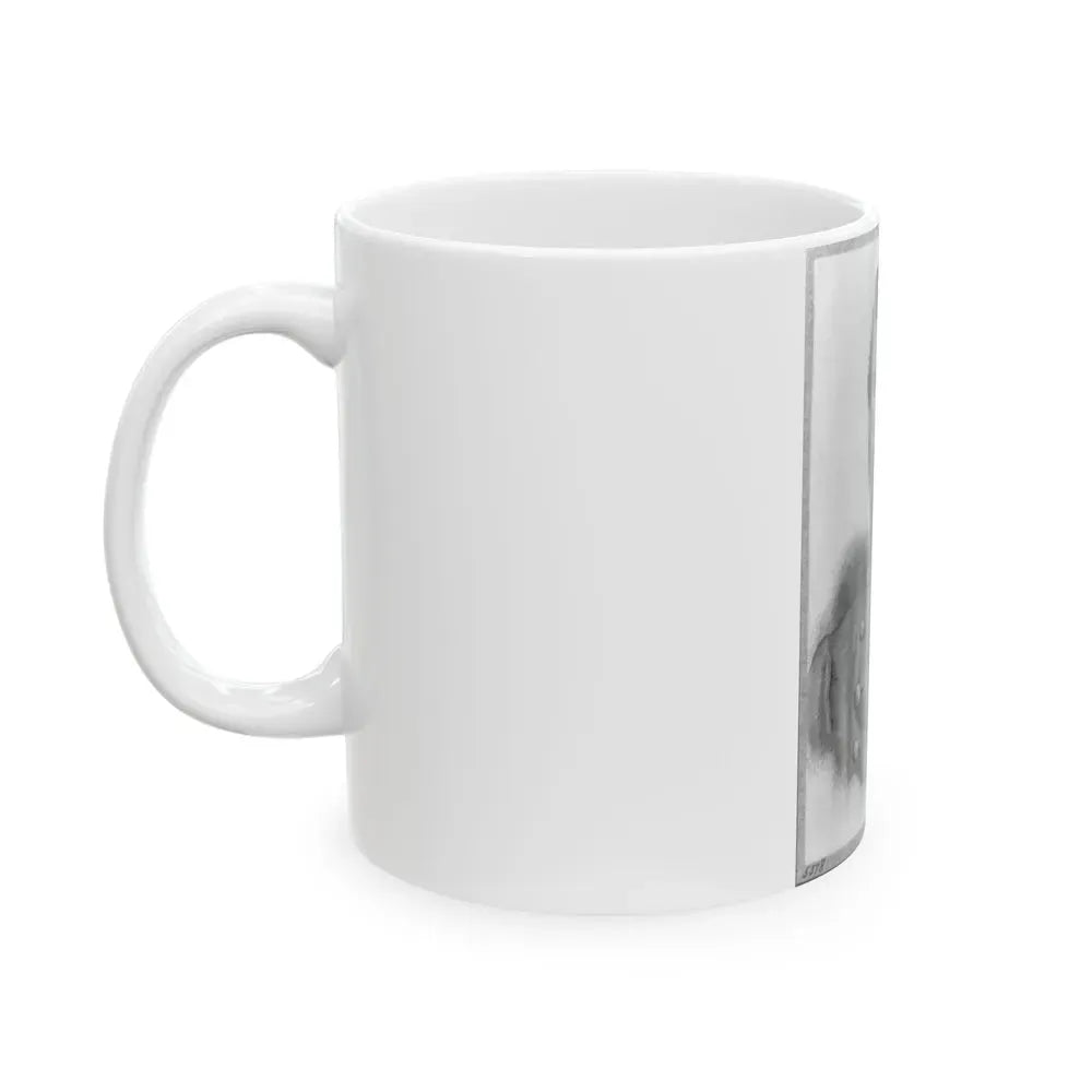 Brig. General Johnson Kelly Duncan, Head-And-Shoulders Portrait, Facing Front (U.S. Civil War) White Coffee Mug - Go Mug Yourself