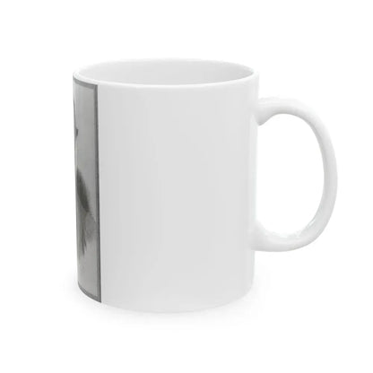 Brig. General Johnson Kelly Duncan, Head-And-Shoulders Portrait, Facing Front (U.S. Civil War) White Coffee Mug - Go Mug Yourself