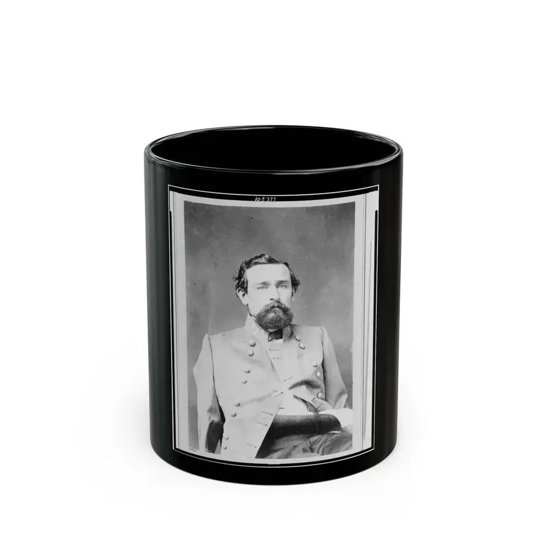 Brig. General Lawrence S. Baker (U.S. Civil War) Black Coffee Mug 11oz - Go Mug Yourself