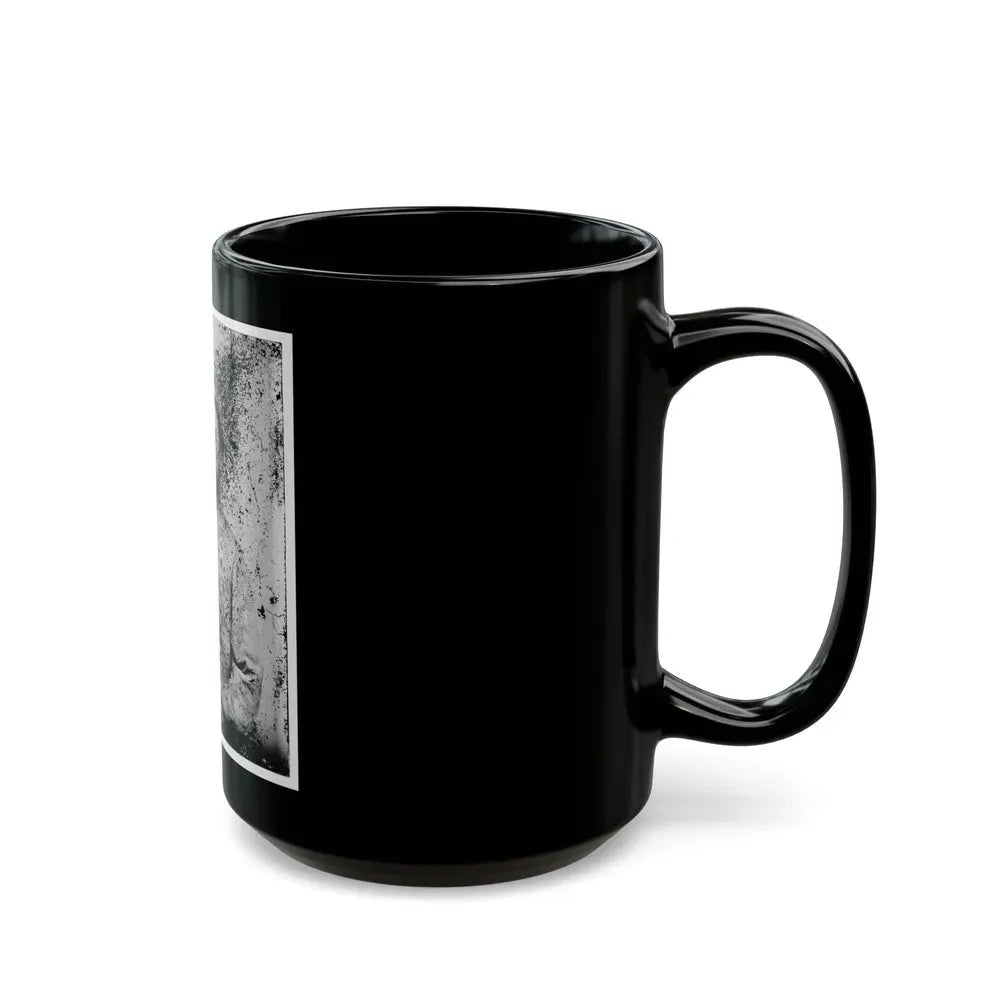 Brig. General Thomas L. Clingman, Half-Length Portrait, Seated, Facing Left (U.S. Civil War) Black Coffee Mug - Go Mug Yourself
