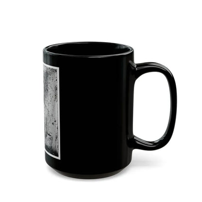 Brig. General Thomas L. Clingman, Half-Length Portrait, Seated, Facing Left (U.S. Civil War) Black Coffee Mug - Go Mug Yourself