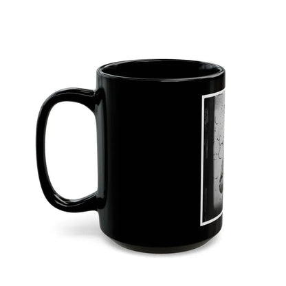 Brig. General Thomas L. Clingman, Half-Length Portrait, Seated, Facing Left (U.S. Civil War) Black Coffee Mug - Go Mug Yourself