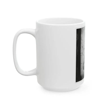 Brig. General Thomas L. Clingman, Half-Length Portrait, Seated, Facing Left (U.S. Civil War) White Coffee Mug - Go Mug Yourself