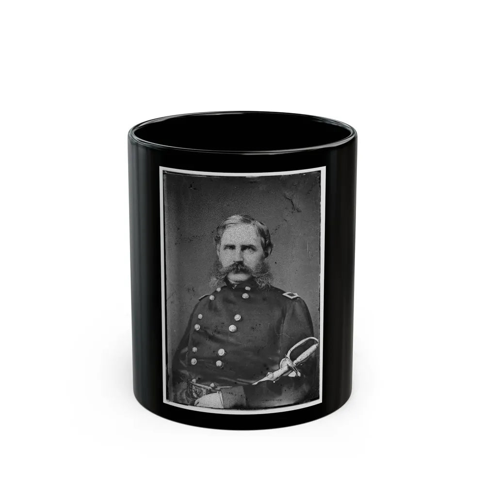 Brig. Gen C.C. Augur 003 (U.S. Civil War) Black Coffee Mug-11oz-Go Mug Yourself