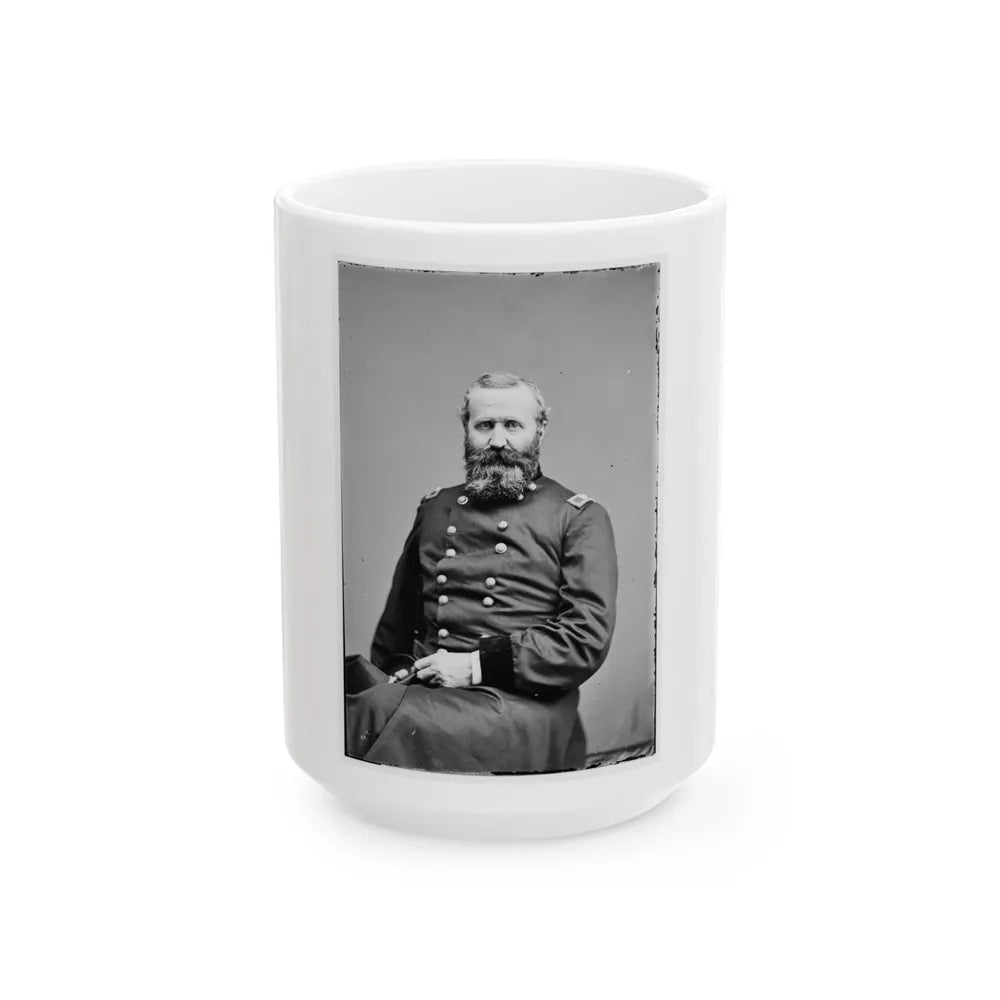 Brig. Gen. Alex Hays 002 (U.S. Civil War) White Coffee Mug-15oz-Go Mug Yourself