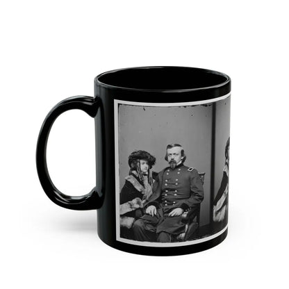 Brig. Gen. Charles P. Stone, & Daughter Hettie (U.S. Civil War) Black Coffee Mug-Go Mug Yourself