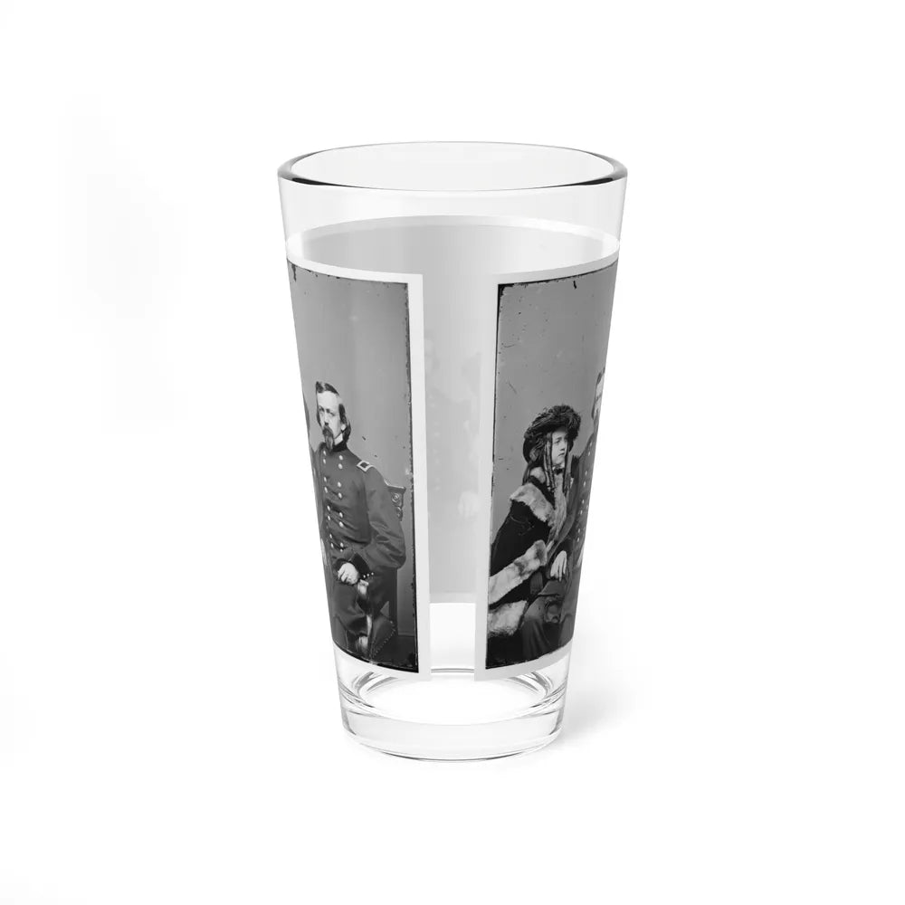 Brig. Gen. Charles P. Stone, & Daughter Hettie (U.S. Civil War) Pint Glass 16oz-Go Mug Yourself