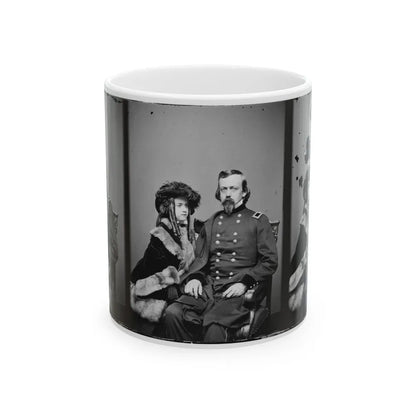 Brig. Gen. Charles P. Stone, & Daughter Hettie (U.S. Civil War) White Coffee Mug-11oz-Go Mug Yourself