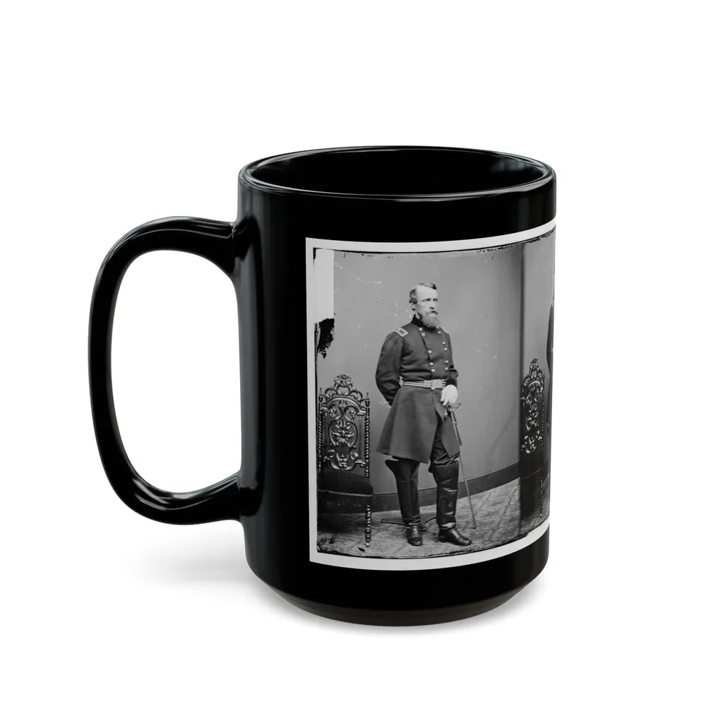 Brig. Gen. David B. Birney (U.S. Civil War) Black Coffee Mug-Go Mug Yourself