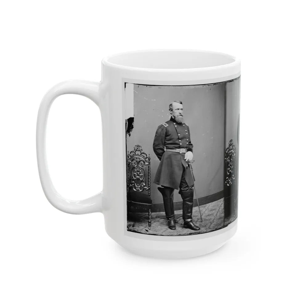 Brig. Gen. David B. Birney (U.S. Civil War) White Coffee Mug-Go Mug Yourself