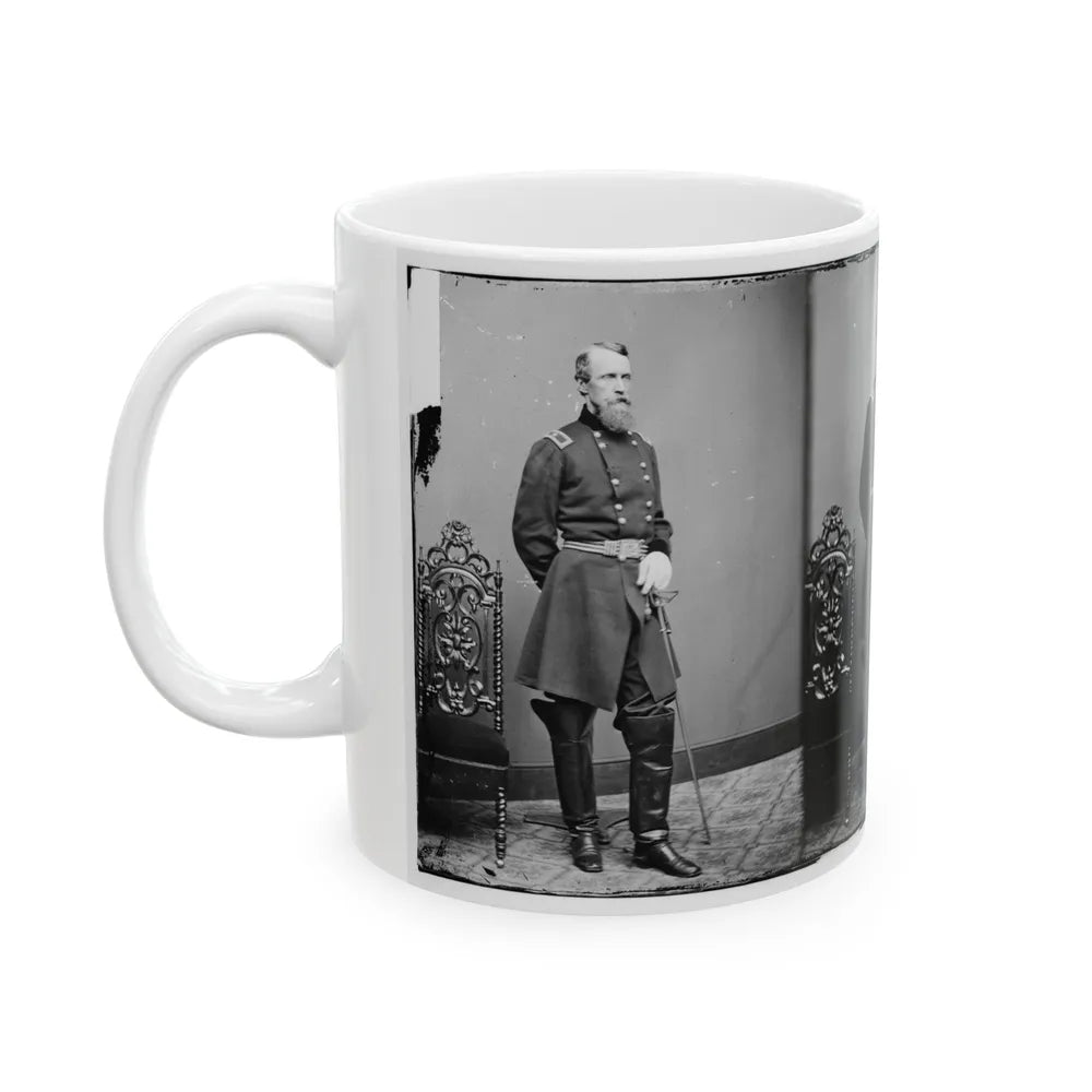 Brig. Gen. David B. Birney (U.S. Civil War) White Coffee Mug-Go Mug Yourself