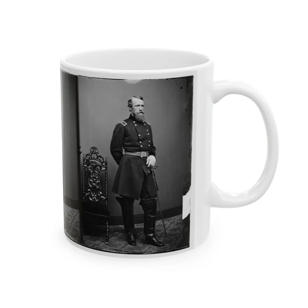 Brig. Gen. David B. Birney (U.S. Civil War) White Coffee Mug-Go Mug Yourself