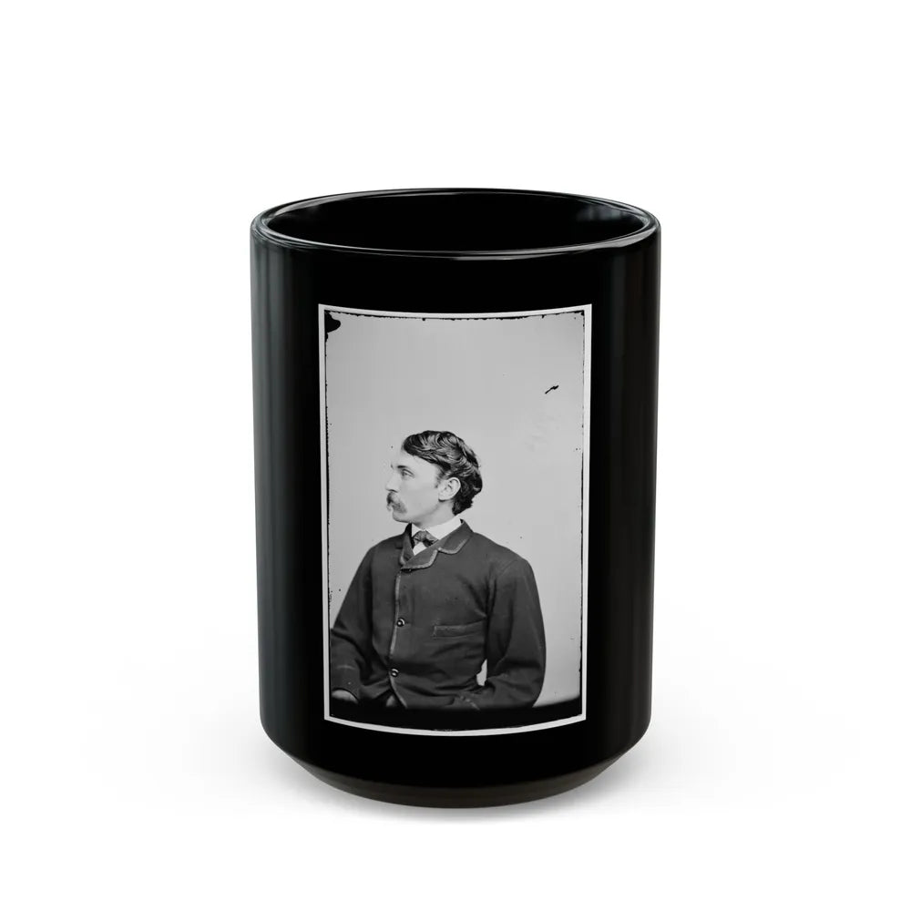 Brig. Gen. Edwin H. Stoughton, Col. 4th Vermont 001 (U.S. Civil War) Black Coffee Mug-15oz-Go Mug Yourself