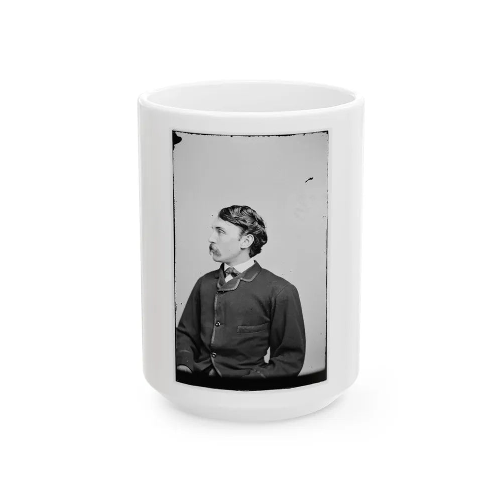 Brig. Gen. Edwin H. Stoughton, Col. 4th Vermont 001 (U.S. Civil War) White Coffee Mug-15oz-Go Mug Yourself