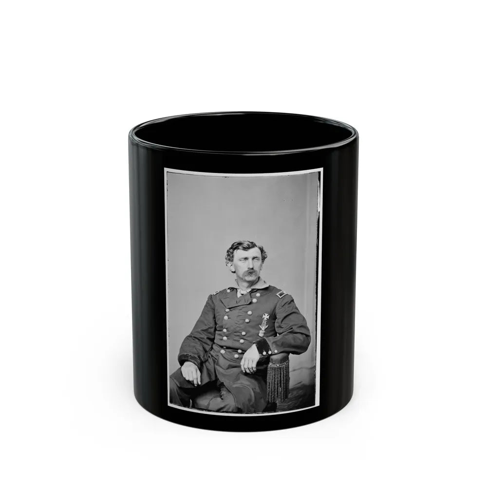 Brig. Gen. G.M. Love (U.S. Civil War) Black Coffee Mug-11oz-Go Mug Yourself