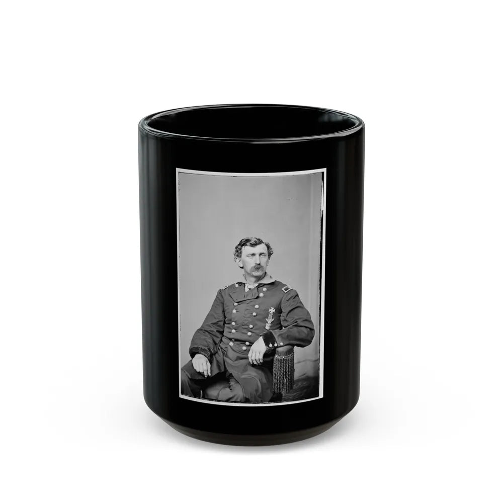 Brig. Gen. G.M. Love (U.S. Civil War) Black Coffee Mug-15oz-Go Mug Yourself