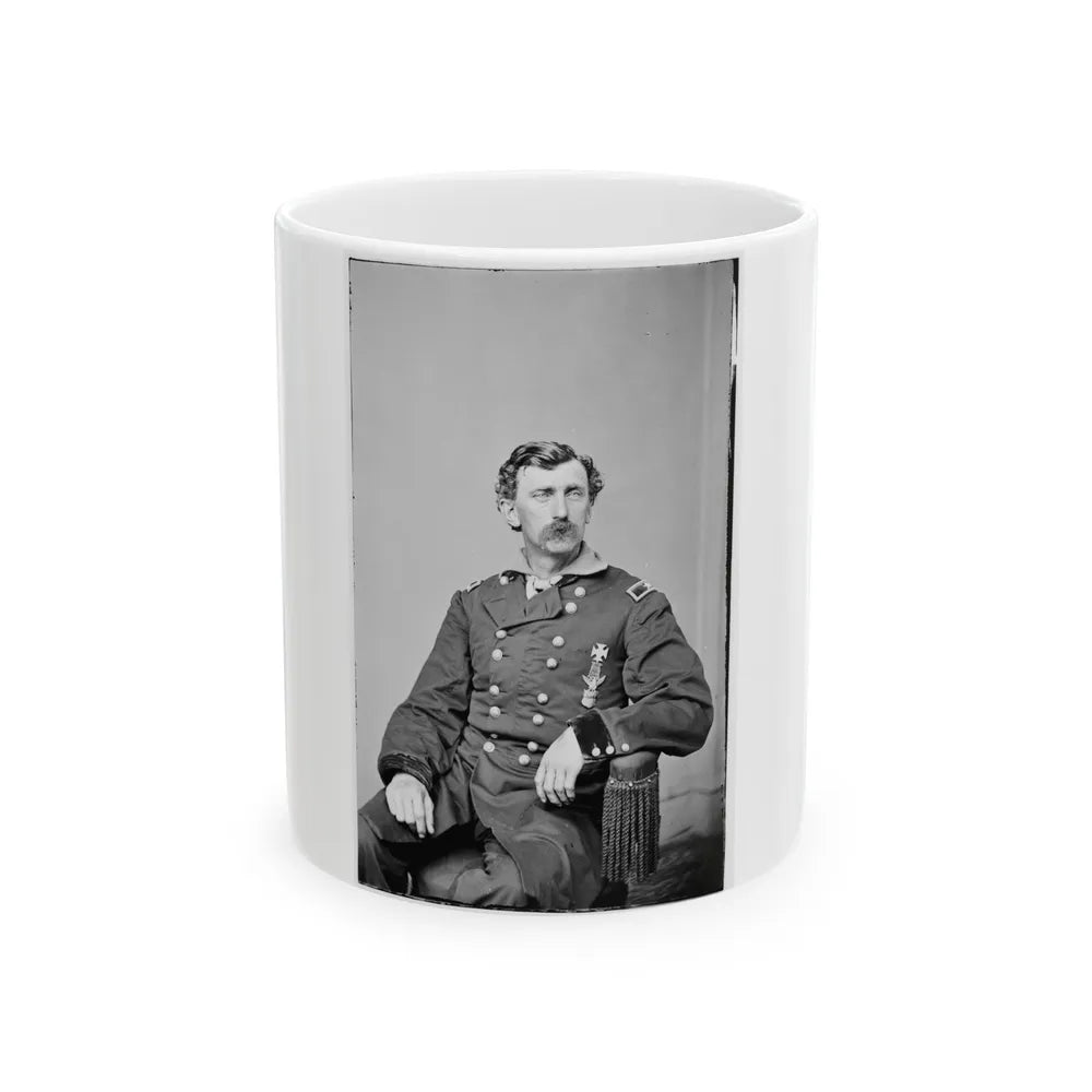 Brig. Gen. G.M. Love (U.S. Civil War) White Coffee Mug-11oz-Go Mug Yourself