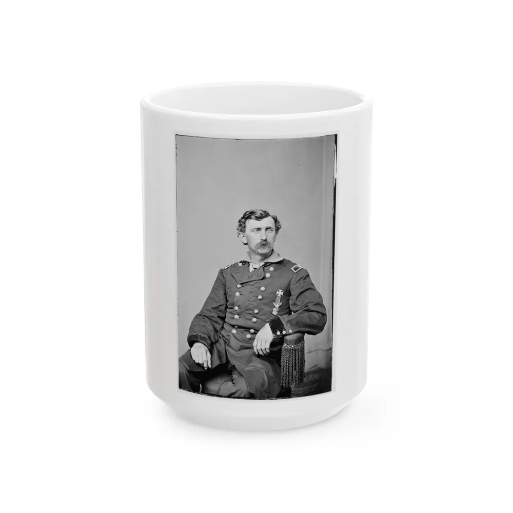 Brig. Gen. G.M. Love (U.S. Civil War) White Coffee Mug-15oz-Go Mug Yourself