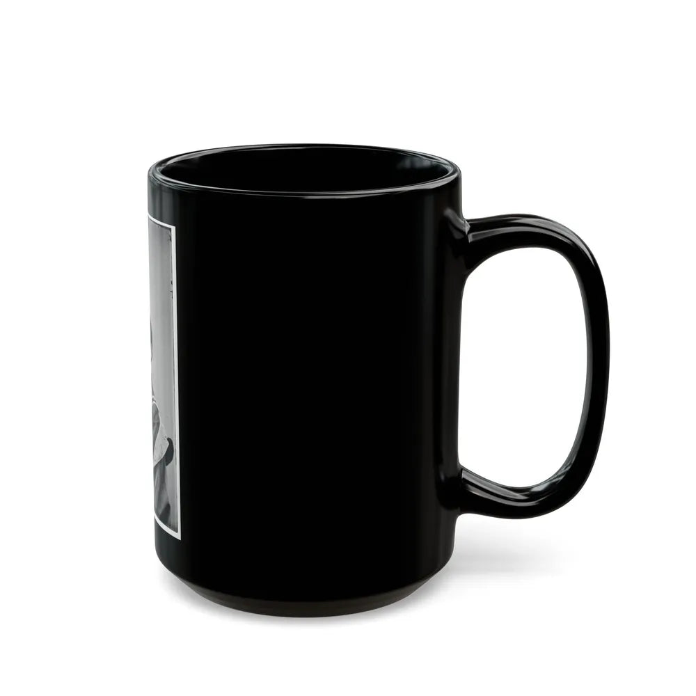 Brig. Gen. Henry A. Barnum 004 (U.S. Civil War) Black Coffee Mug-Go Mug Yourself