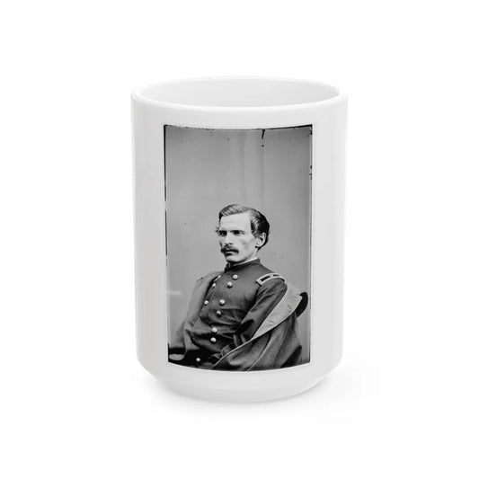 Brig. Gen. Henry A. Barnum 004 (U.S. Civil War) White Coffee Mug-15oz-Go Mug Yourself