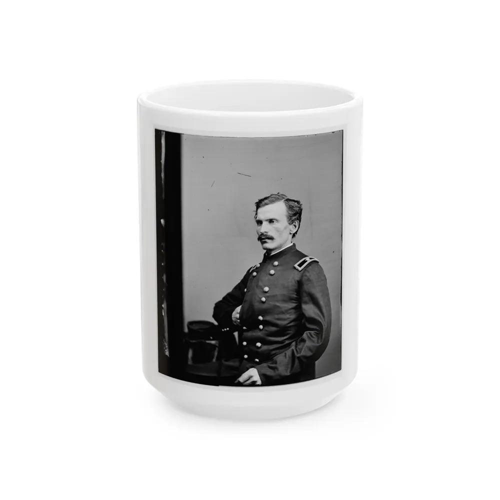 Brig. Gen. Henry A. Barnum 008 (U.S. Civil War) White Coffee Mug-15oz-Go Mug Yourself