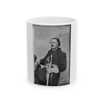 Brig. Gen. Israel B. Richardson, Killed Antietam 002 (U.S. Civil War) White Coffee Mug-11oz-Go Mug Yourself