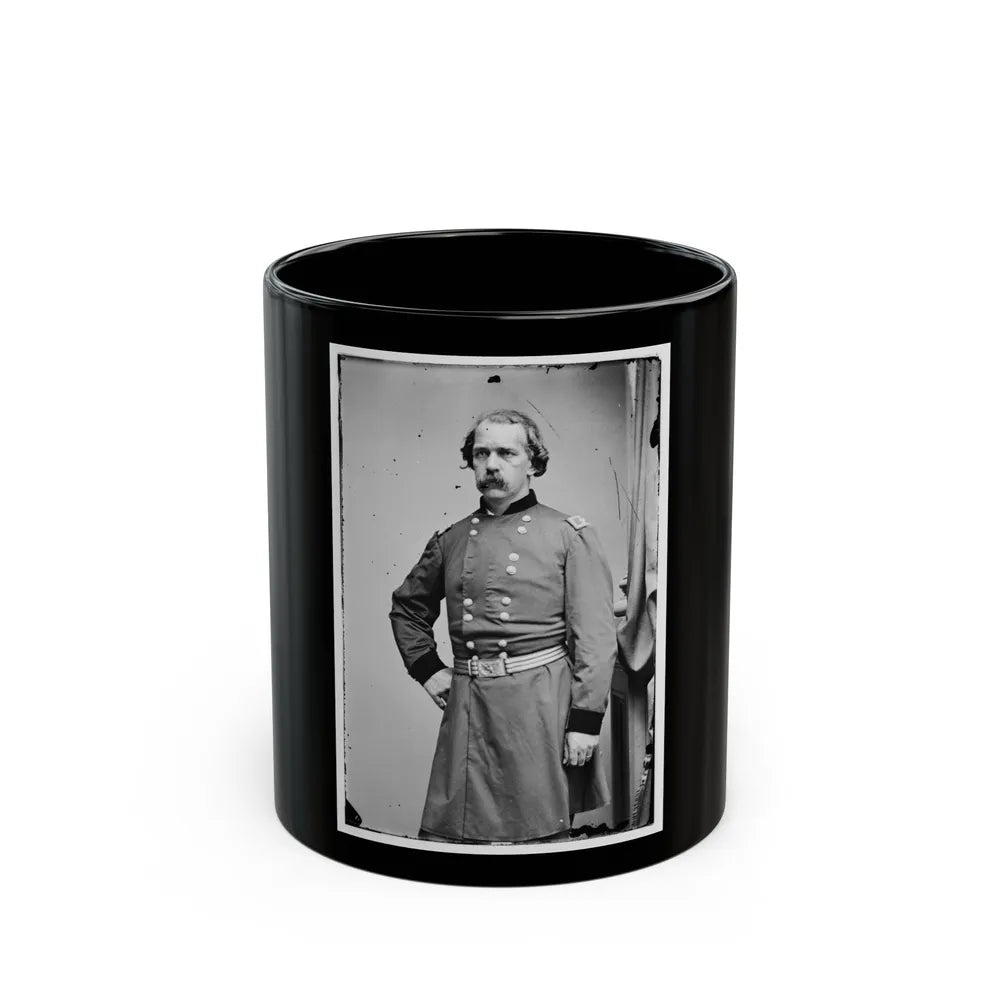 Brig. Gen. J. Hobart Ward 001 (U.S. Civil War) Black Coffee Mug-11oz-Go Mug Yourself