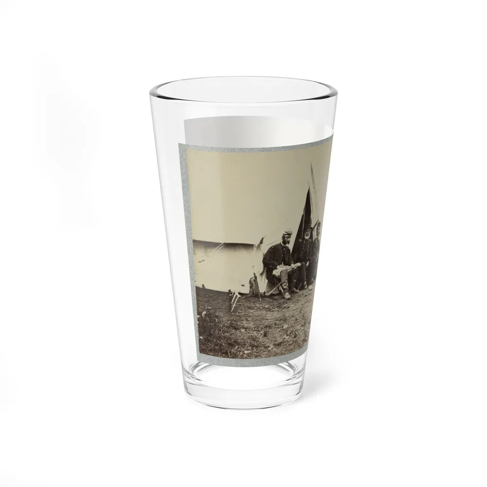 Brig. Gen. J. J. Abercrombie And Group (U.S. Civil War) Pint Glass 16oz-Go Mug Yourself