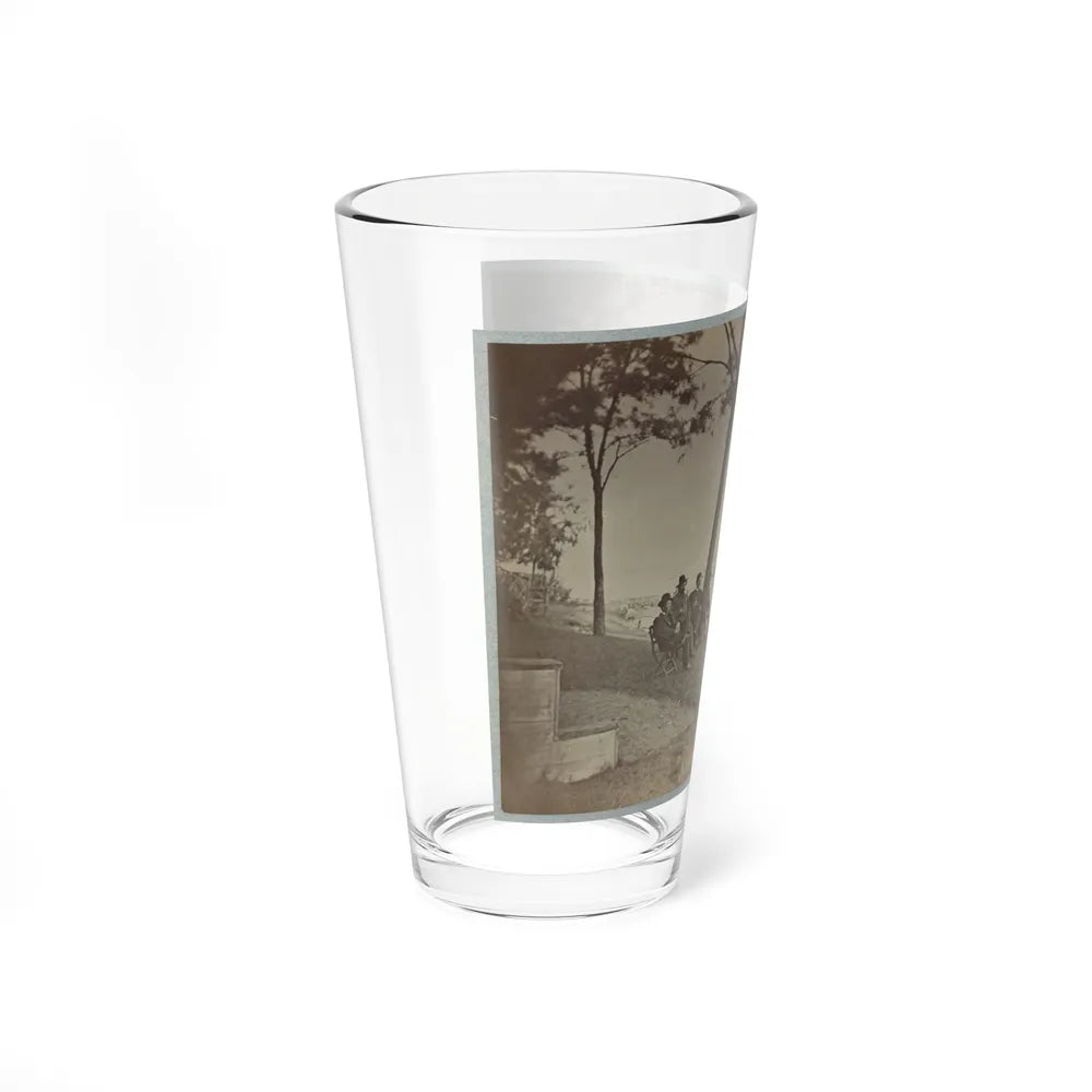 Brig. Gen. J. J. Abercrombie And Staff (U.S. Civil War) Pint Glass 16oz-Go Mug Yourself