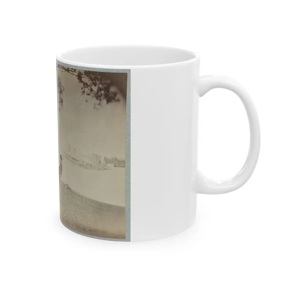 Brig. Gen. J. J. Abercrombie And Staff (U.S. Civil War) White Coffee Mug-Go Mug Yourself