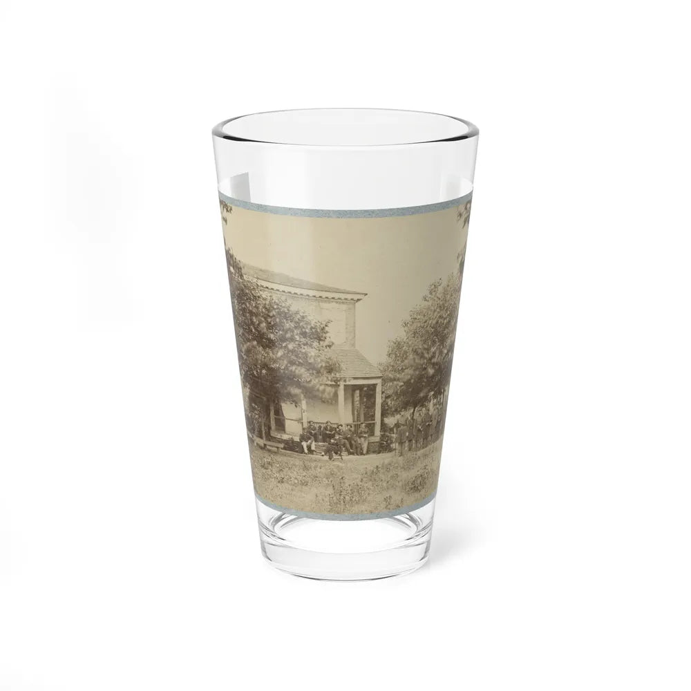 Brig. Gen. J. J. Abercrombie And Staff(2) (U.S. Civil War) Pint Glass 16oz-16oz-Go Mug Yourself