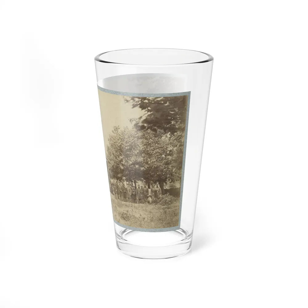 Brig. Gen. J. J. Abercrombie And Staff(2) (U.S. Civil War) Pint Glass 16oz-Go Mug Yourself