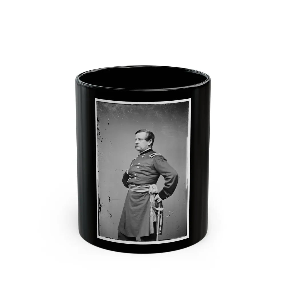 Brig. Gen. J.H. Van Allen (U.S. Civil War) Black Coffee Mug-11oz-Go Mug Yourself