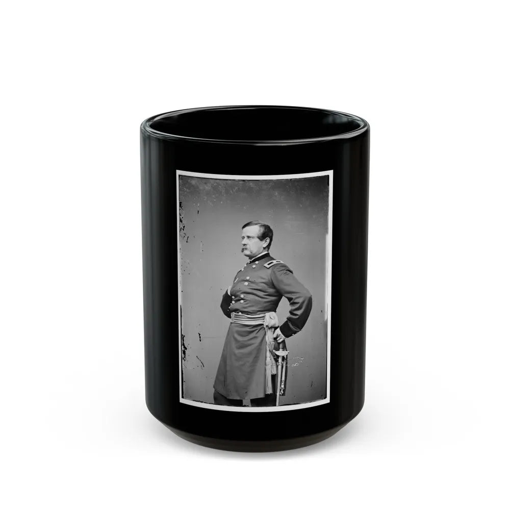 Brig. Gen. J.H. Van Allen (U.S. Civil War) Black Coffee Mug-15oz-Go Mug Yourself