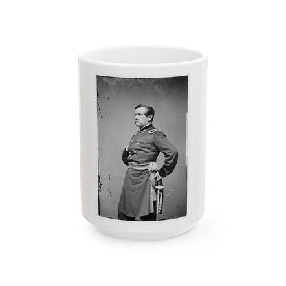 Brig. Gen. J.H. Van Allen (U.S. Civil War) White Coffee Mug-15oz-Go Mug Yourself