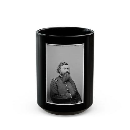 Brig. Gen. James S. Robinson 002 (U.S. Civil War) Black Coffee Mug-15oz-Go Mug Yourself